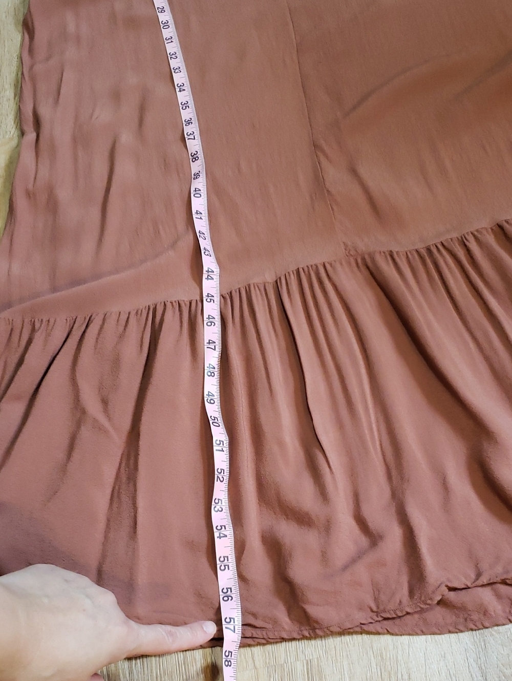 RARE Christy Dawn Maxi Dress In "Mauve Taupe" Color, 2XL - Picture 7 of 9